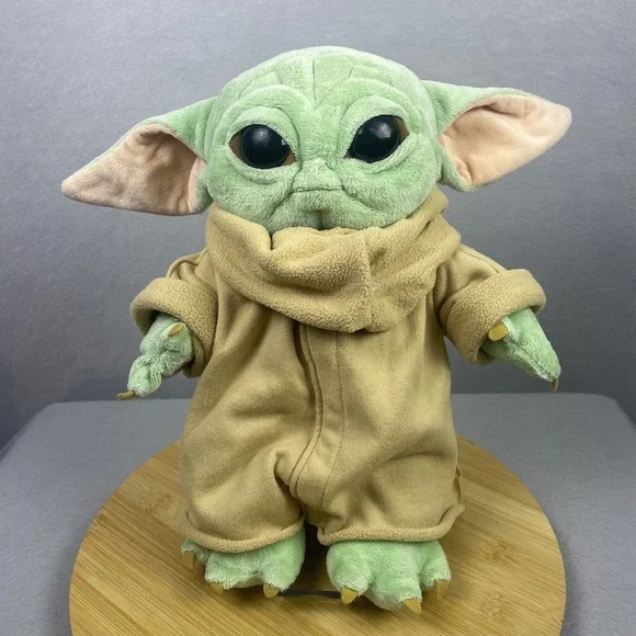 Star Wars The Mandalorian Baby Yoda Build A Bear Plush Stuffed Animal Toy - Picture 1 of 16